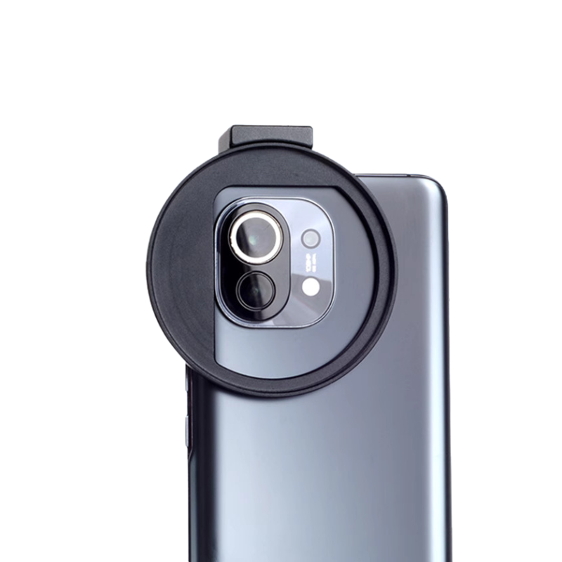 67mm Phone Filter Clip with Cold Shoe – Secure Mount for Filters