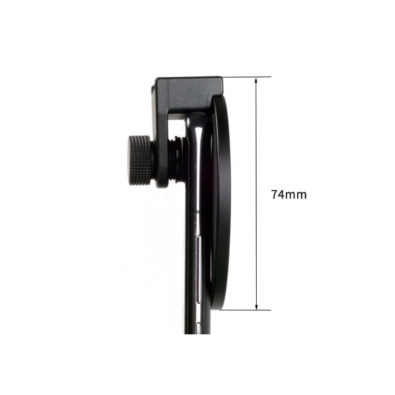 67mm Phone Filter Clip with Cold Shoe – Secure Mount for Filters