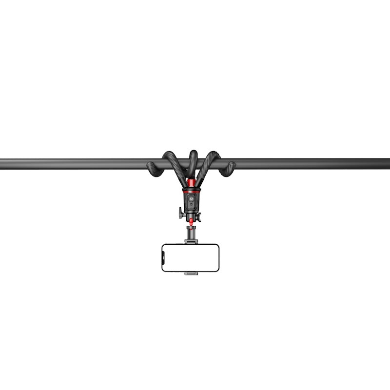 Magic-Pro Octopus Telescopic Pole Tripod with Phone Clip