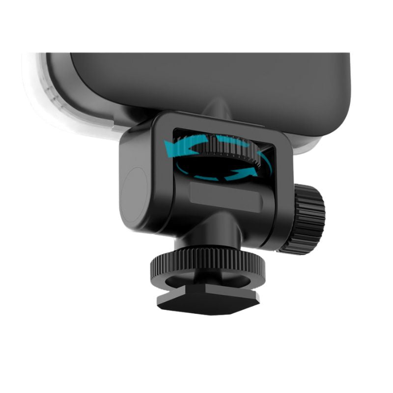 GC1 Snail Cloud Cold Shoe Adapter with Adjustable Tilt - ROODTUO