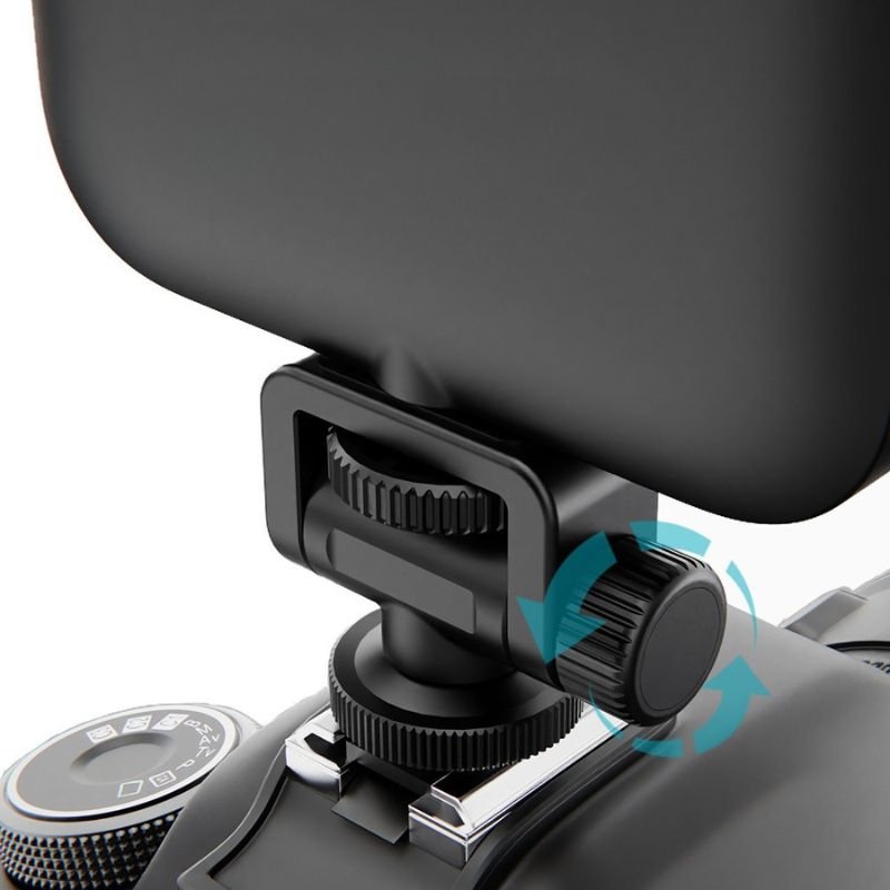 GC1 Snail Cloud Cold Shoe Adapter with Adjustable Tilt - ROODTUO