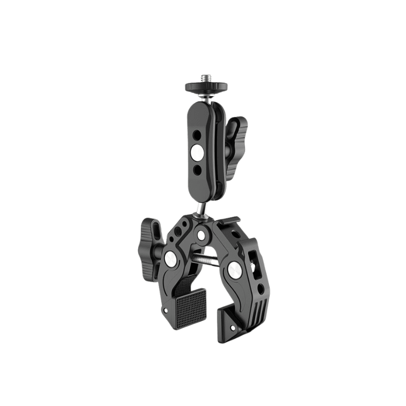 LC4-F1 Super Clamp with Dual Ball Head Magic Arm - ROODTUO