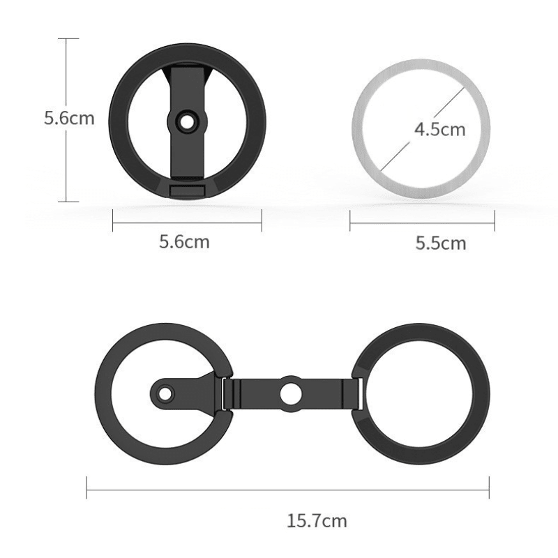 PCT-MGS Multi-Function Magnetic Phone Stand - ROODTUO