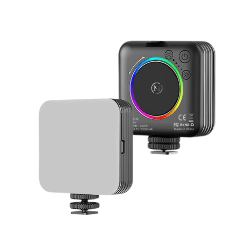 Pocket RGB Fill Light – 108 LEDs, Full - Color Portable Light - ROODTUO