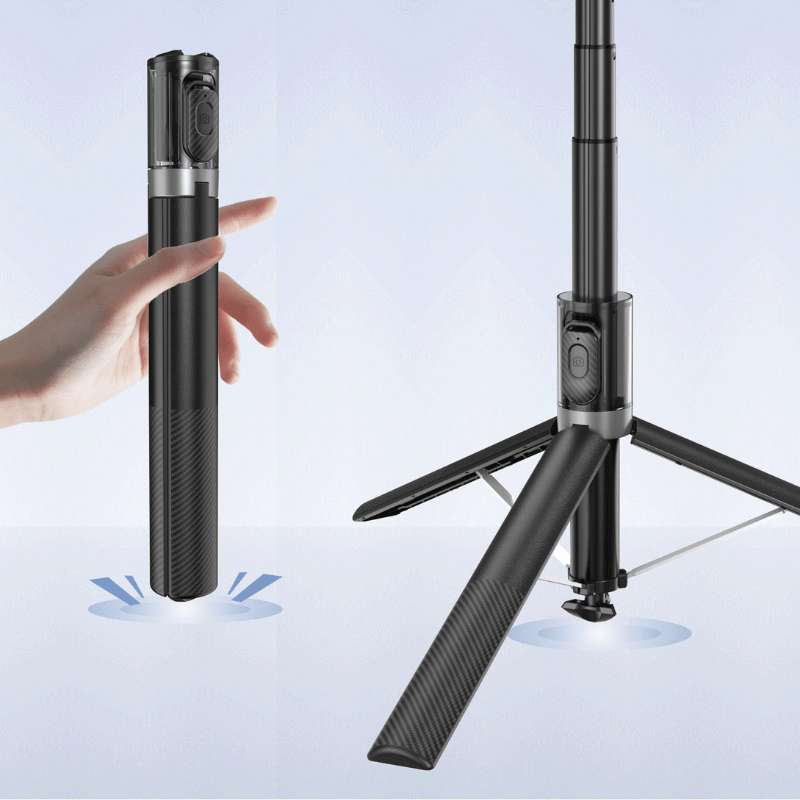 SDT DP20 Bluetooth Selfie Stick Tripod – Quick Open Design - ROODTUO