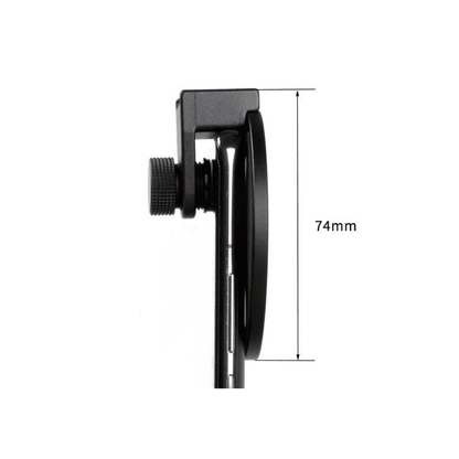 67mm Phone Filter Clip with Cold Shoe – Secure Mount for Filters - ROODTUO