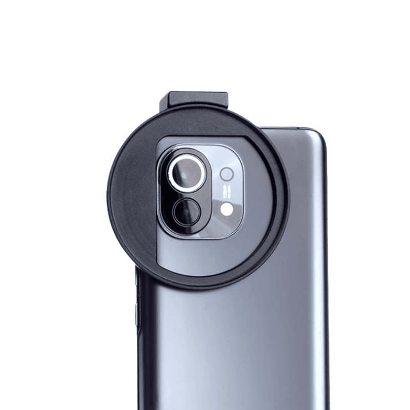 67mm Phone Filter Clip with Cold Shoe – Secure Mount for Filters - ROODTUO