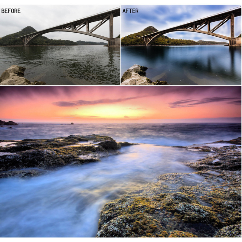 67mm Variable ND Filter ND2–ND400 for Smartphone - ROODTUO