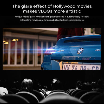 APL - 155 1.55x Anamorphic Wide - Screen Lens for Smartphones - Cinematic - Grade Photos & Videos - ROODTUO