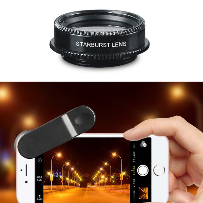 APL - 8N1 8 - in - 1 Mobile Phone External Lens Kit with Travel Bag and Buckle - ROODTUO