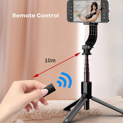 C06H Mini Handheld Single - Axis Stabilizer With Two Magnetic Fill Light - Unleash Your Creativity with Exceptional Stability - ROODTUO