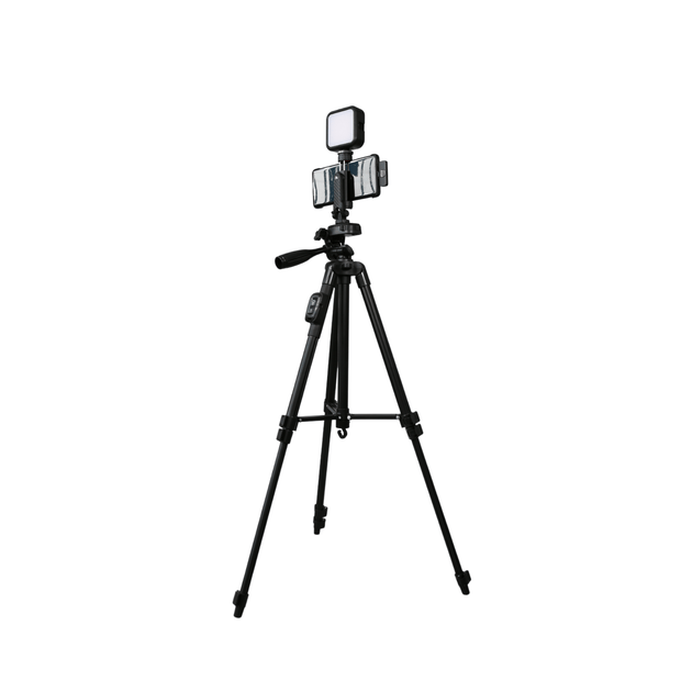 Entry - Level Vlog Creator Kit – Light, Sound, and Stability for Professional Shooting - ROODTUO