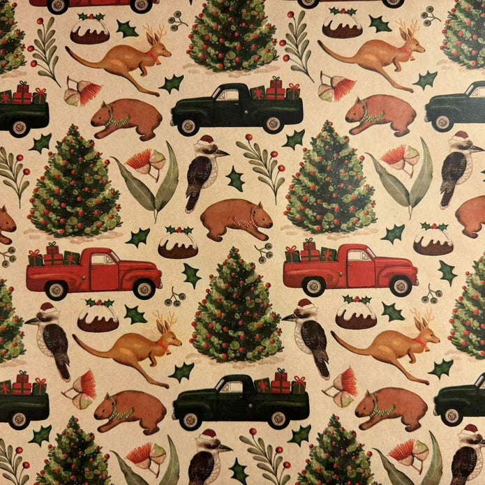 Gift - Paper - Wrapping: Must be Purchased with Other Products, NOT Shipped Separately - ROODTUO