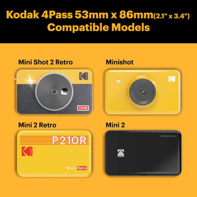 Kodak Instant 2.1X3.4 Camera Cartridge 30 Sheets - ROODTUO