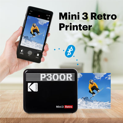 Kodak Instant Mini 3 Retro Cartridge Bundle - ROODTUO