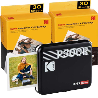 Kodak Instant Mini 3 Retro Cartridge Bundle - ROODTUO