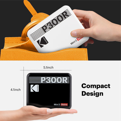Kodak Instant Mini 3 Retro Cartridge Bundle - ROODTUO