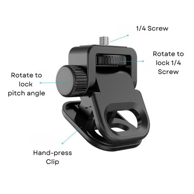 LC2 Multi - Angle Foldable Mini Clip - ROODTUO