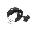 LC4 Multi - Function Crab Clamp, Aluminum Alloy with 3 Screw Holes - ROODTUO
