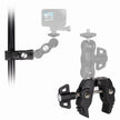 LC4 Multi - Function Crab Clamp, Aluminum Alloy with 3 Screw Holes - ROODTUO