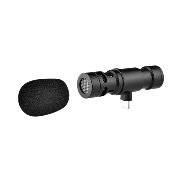 MPC - 1 Type C Cardioid Microphone heart - shaped directional pickup pattern - Ideal for Phone Recording, Live Streaming - ROODTUO