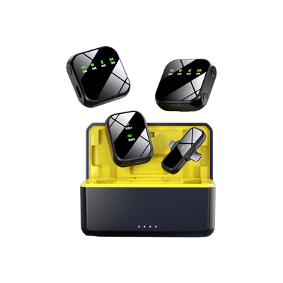 MPC - K50 – Professional Wireless Dual Microphone System with AI Noise Reduction - ROODTUO