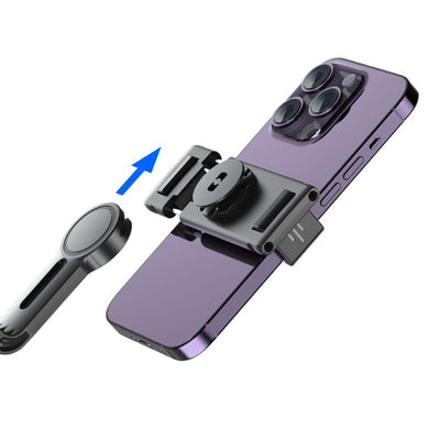 P02 Intelligent 360 ° Follow Camera Pan and Tilt Detachable Phone Clip - ROODTUO