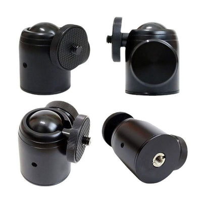 PBG 2N1 Versatile Metal Ball Head with Dual Screw Mounts - ROODTUO