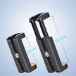 PCJ - C Universal Dual 1/4 - inch Phone Clamp with Cold Shoe Mount - ROODTUO