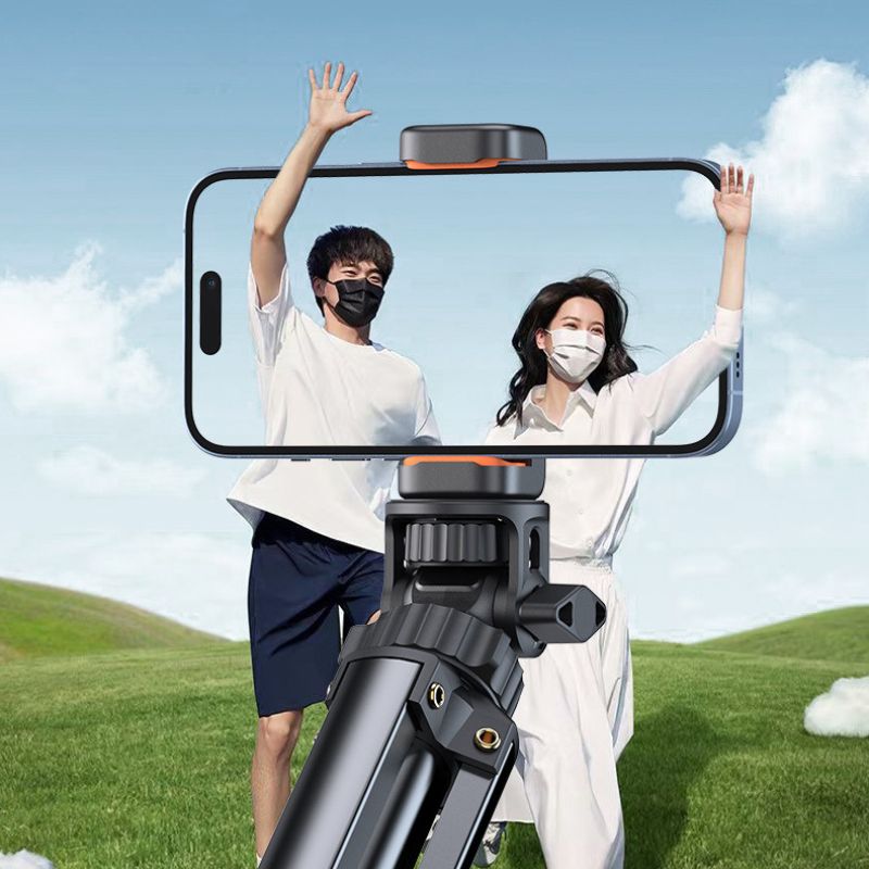 PCJ - C Universal Dual 1/4 - inch Phone Clamp with Cold Shoe Mount - ROODTUO