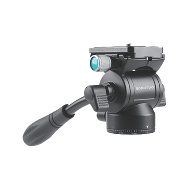 PLG1 Mini Aluminum Alloy Hydraulic Tripod Head - 3kg Load - ROODTUO