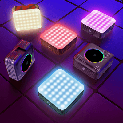 Pocket RGB Fill Light – 108 LEDs, Full - Color Portable Light - ROODTUO