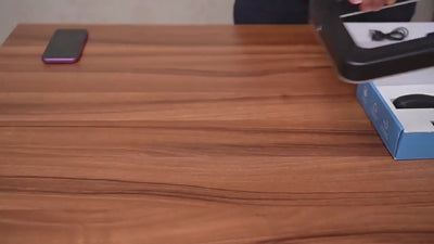 FL-K03 Square Handheld Ring Light with Dual Handles, Bluetooth Remote