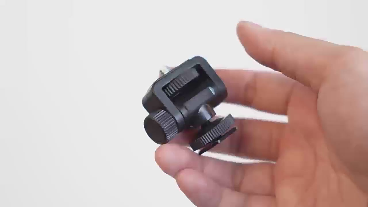 GC1 Snail Cloud Cold Shoe Adapter with Adjustable Tilt