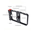 PVR - Handle Professional Mobile Phone Photography Cage Handheld Camera Bracket - Portable and Practical, Stable Shooting Magic Tool - ROODTUO