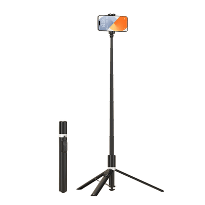 SDT POP MAX – Instantly Open and Close Selfie Stick Tripod with Magnetic Remote - ROODTUO