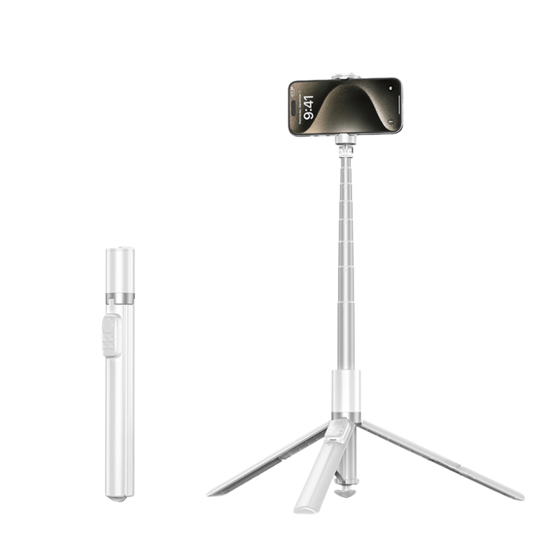 SDT POP MAX – Instantly Open and Close Selfie Stick Tripod with Magnetic Remote - ROODTUO