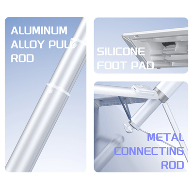 SDT POP MAX – Instantly Open and Close Selfie Stick Tripod with Magnetic Remote - ROODTUO