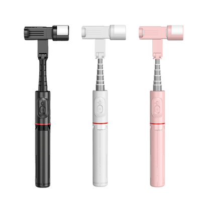 SDT - Pro Portable Selfie Stick with 360° Rotating Fill Light - Capture Perfect Moments Anywhere - ROODTUO