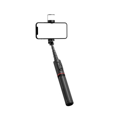 SDT - Pro Portable Selfie Stick with 360° Rotating Fill Light - Capture Perfect Moments Anywhere - ROODTUO