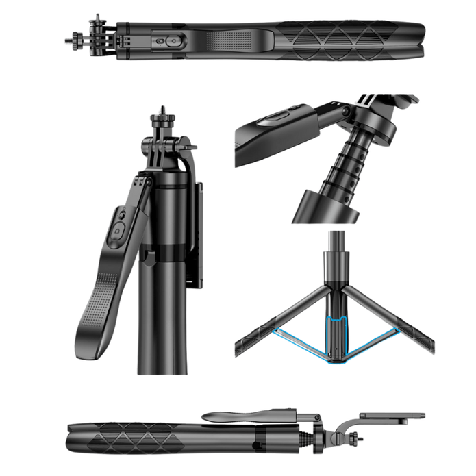 SF - Pro Professional Landing Selfie Stick with Balanced Handle - ROODTUO