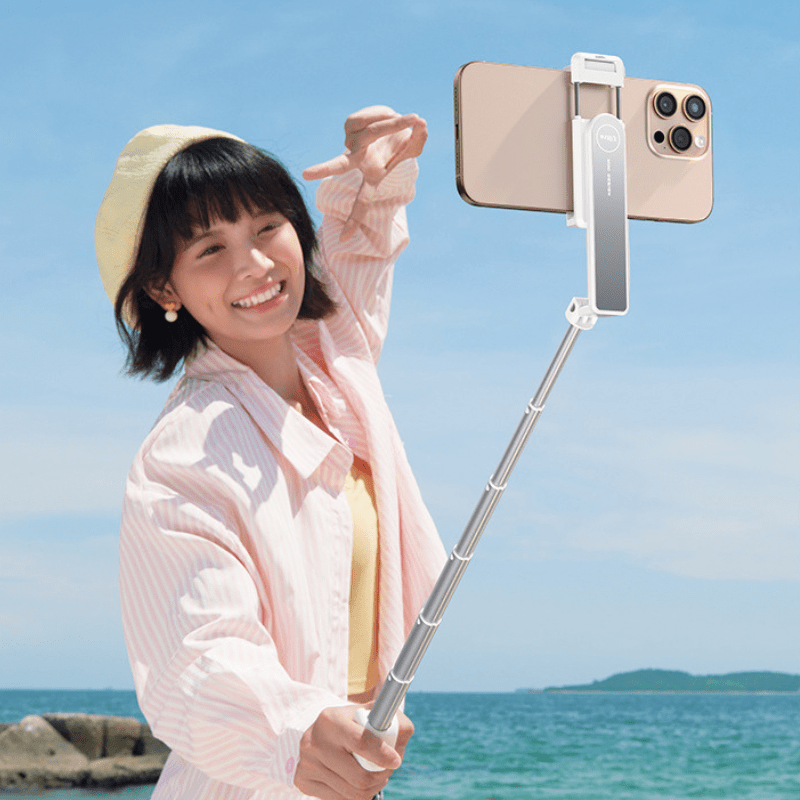 Si10 Mini Bluetooth Selfie Stick with Tripod – Ultra Compact and Travel Ready - ROODTUO