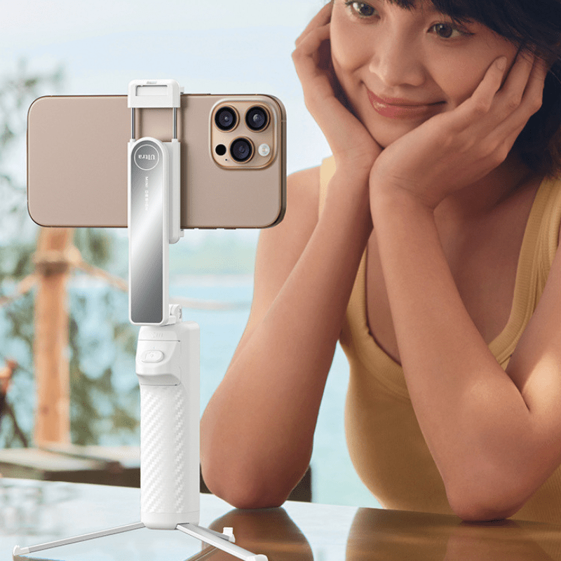 Si10 Mini Bluetooth Selfie Stick with Tripod – Ultra Compact and Travel Ready - ROODTUO