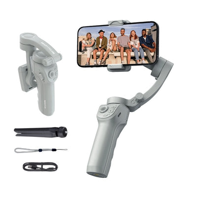 Smart - Cyclone 3 - Axis Anti - Shake Intelligent Tracking Mobile Phone Gimbal - ROODTUO