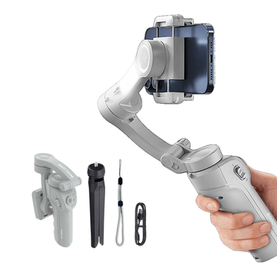 Smart - Cyclone 3 - Axis Anti - Shake Intelligent Tracking Mobile Phone Gimbal - ROODTUO