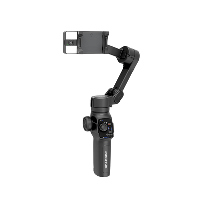 Smart Cyclone II – 3 Axis Foldable Smartphone Gimbal Stabilizer with AI Tracking - ROODTUO