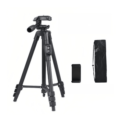 T140 Foldable and Lightweight Mobile Phone Tripod for Versatile Photography - ROODTUO