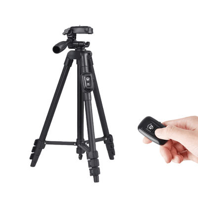 T140 Foldable and Lightweight Mobile Phone Tripod for Versatile Photography - ROODTUO