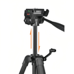 T150D Premium and Adjustable Phone Camera Tripod for Professional Photography - ROODTUO