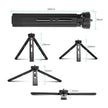 T15F Adjustable Desktop Tripod, 4 Levels, 1/4